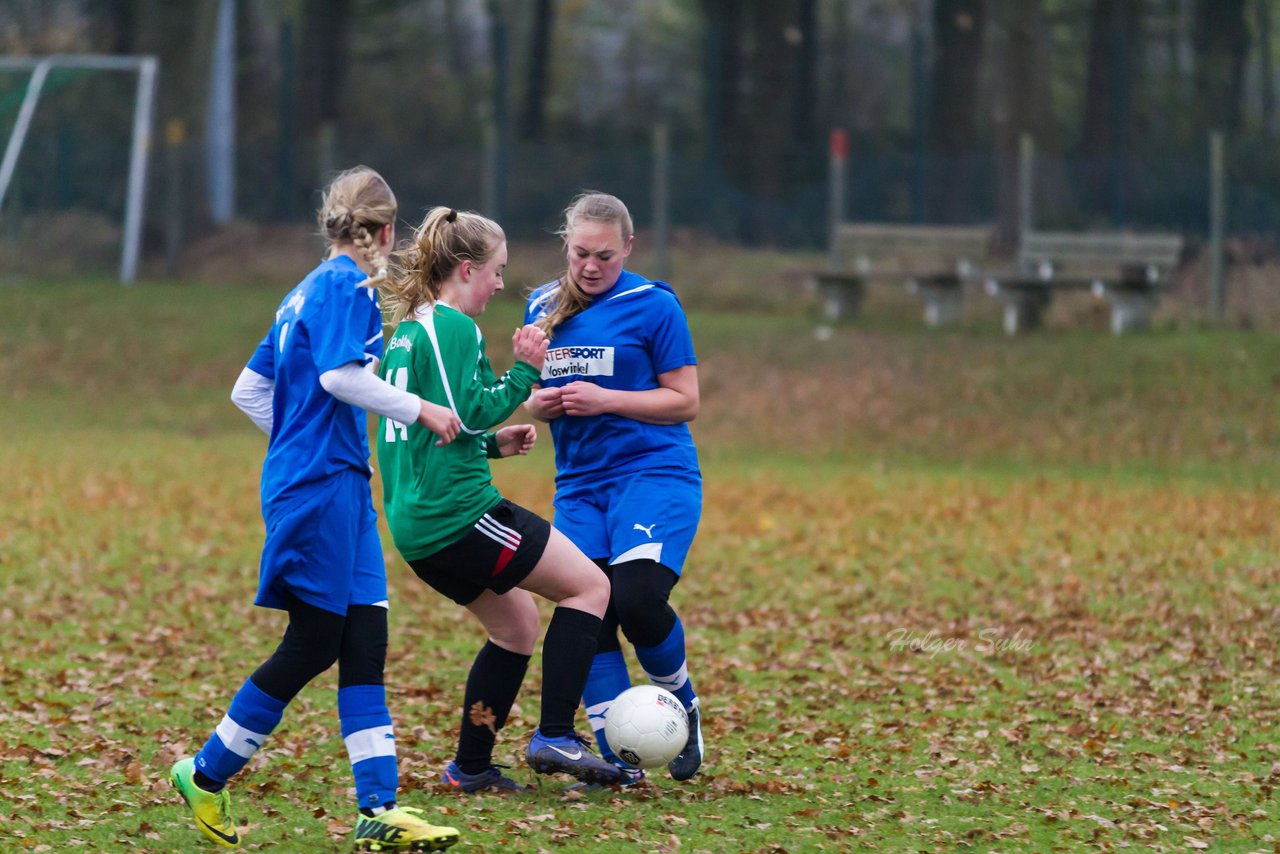 Bild 287 - B-Juniorinnen FSG BraWie 08 - SV Bokhorst : Ergebnis: 0:6